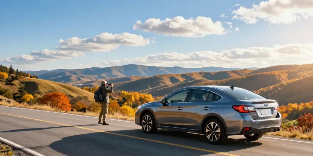 Esplora il noleggio lungo termine Subaru con panorami suggestivi e avventure emozionanti.