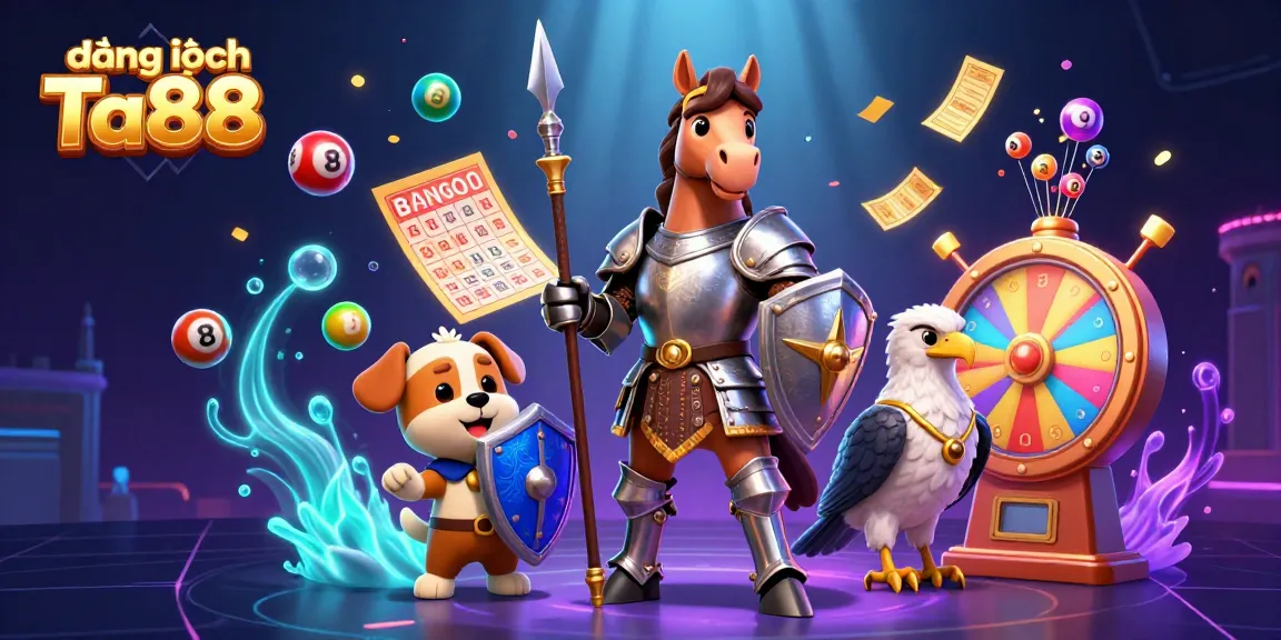 Engage with exciting games at đăng nhập Ta88 featuring dynamic lottery elements and vibrant characters.