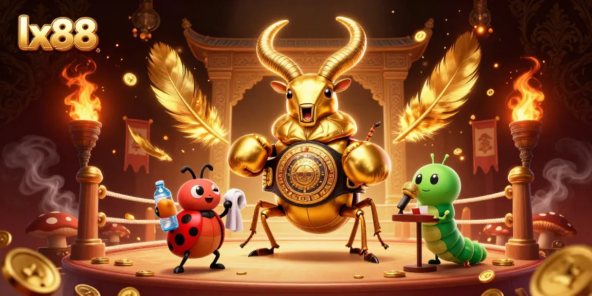 Experience lx88's thrilling atmosphere in this captivating 3D casino scene with dynamic characters and golden effects.