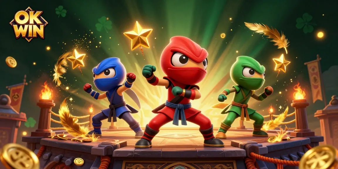 Experience thrilling action at OK WIN with dynamic ninja chameleons and exhilarating casino gameplay.